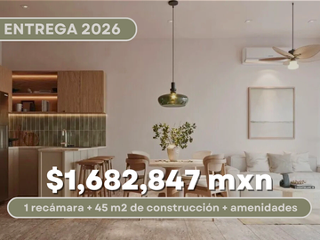 DEPARTAMENTO  EN VENTA MÉRIDA, DIANELA DZITYÁ, AMENIDADES, ENTREGA 2026
