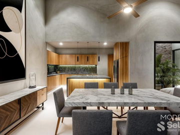 CASA VENTA MÉRIDA, 22 RESIDENCIAS EN BELLAVISTA, UNA PLANTA, MODELO B, DZITYÁ.