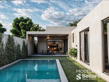 CASA VENTA MÉRIDA, 22 RESIDENCIAS EN BELLAVISTA, UNA PLANTA, MODELO B, DZITYÁ.