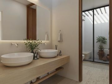 CASA VENTA MÉRIDA, 3 HABITACIONES, MODELO ARENA PRIVADA ADANA, XCANATÚN.