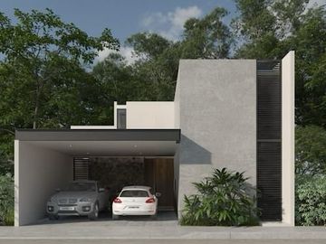 CASA VENTA MÉRIDA, 3 HABITACIONES, MODELO ARENA PRIVADA ADANA, XCANATÚN.