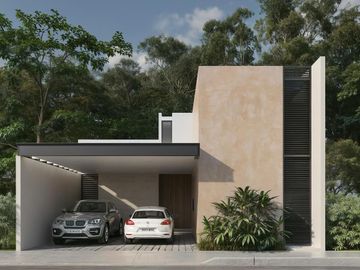 CASA VENTA MÉRIDA, 3 HABITACIONES, MODELO ARENA PRIVADA ADANA, XCANATÚN.