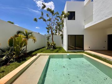 CASA VENTA MÉRIDA, CASA LÚA, EQUIPADA, ZONA NORTE, 4 HABITS, ESTRENA, DZITYÁ