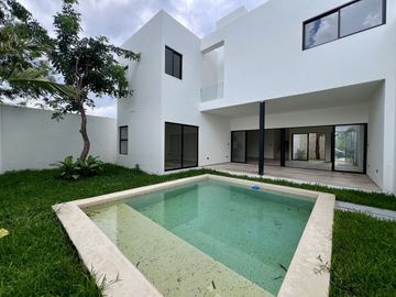 CASA VENTA MÉRIDA, CASA LÚA, EQUIPADA, ZONA NORTE, 4 HABITS, ESTRENA, DZITYÁ