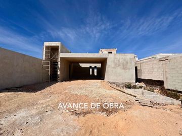CASA VENTA MÉRIDA, MODELO TARO, ALBERCA, 4 HABITS, 696M2,CUMBRE III DZITYÁ