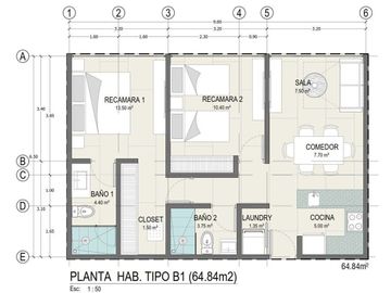 DEPARTAMENTO EN VENTA MÉRIDA, DIANELA DZITYÁ, AMENIDADES, ENTREGA 2026