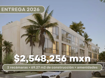 DEPARTAMENTO EN VENTA MÉRIDA, DIANELA DZITYÁ, AMENIDADES, ENTREGA 2026