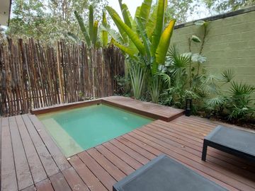 Venta Bungalos Village | 2 Recámaras con Piscina Privada en Aldea Maya I – Tulum