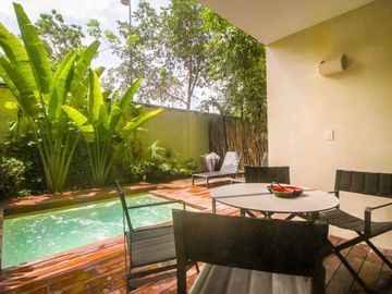 Venta Bungalos Village | 2 Recámaras con Piscina Privada en Aldea Maya I – Tulum