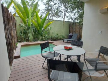 Venta Bungalos Village | 2 Recámaras con Piscina Privada en Aldea Maya I – Tulum