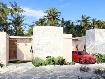 VILLAS EN VENTA CON 2 HABITACIONES Y ALBERCA EN EL PUERTO DE CHELEM, YUCATÁN.
