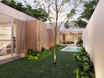 Casa residencial de una sola planta en venta en San Antonio Hool