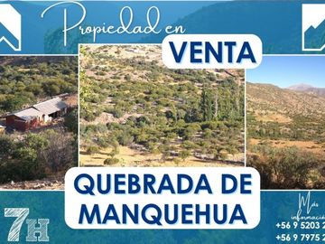 Excelente oportunidad – Terreno Quebrada de Manquehua