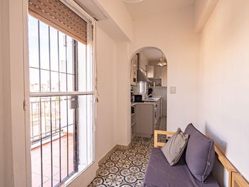 VENTA DPTO 2 AMB PISO ALTO BALCON RECOLETA B NORTE