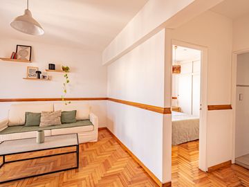 VENTA DPTO 2 AMB PISO ALTO BALCON RECOLETA B NORTE