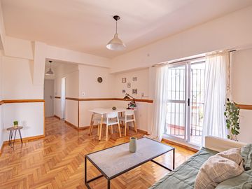 VENTA DPTO 2 AMB PISO ALTO BALCON RECOLETA B NORTE