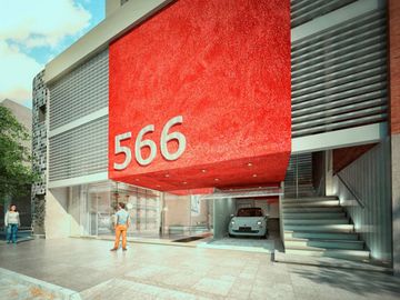 Edificio en torre, 11 pisos - Pellegrini 566
