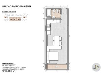 VENTA MONOAMBIENTE A ESTRENAR EN SAN MIGUEL