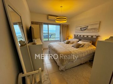 Departamento de 3 ambientes con vista al Lago, en el edificio Insignia, El Palmar, Nordelta.