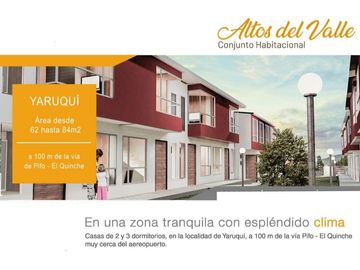 VENTA CASA  YARUQUI EN CONJUNTO