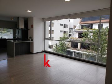Departamento exclusivo Gonzalez Suárez con Línea Blanca / Planta Eléctrica