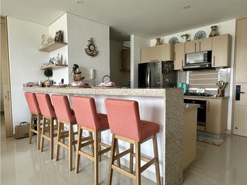 Venta Apartamento con permiso turistico en Playa Salguero, Santa Marta