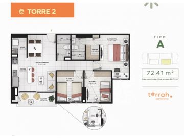 CESION PROYECTO TERRA 2 SABANETA FULL ACABADOS