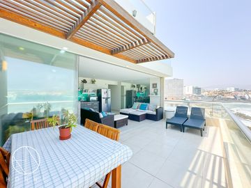 VENDO HERMOSO DEPARTAMENTO EN PLAYA SAN BARTOLO EN CONDOMINIO PEÑASCAL