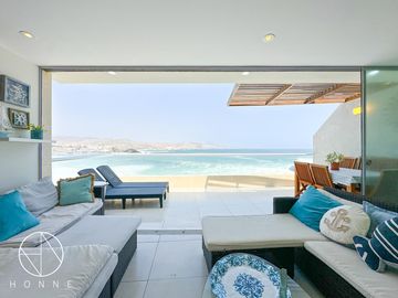 VENDO HERMOSO DEPARTAMENTO EN PLAYA SAN BARTOLO EN CONDOMINIO PEÑASCAL