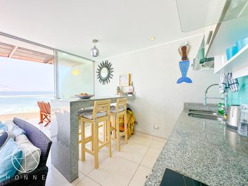 VENDO HERMOSO DEPARTAMENTO EN PLAYA SAN BARTOLO EN CONDOMINIO PEÑASCAL