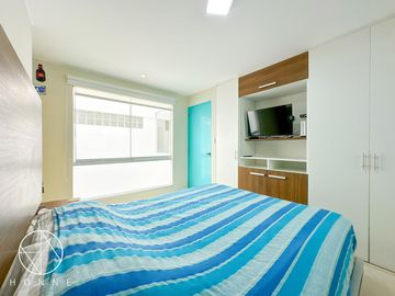 VENDO HERMOSO DEPARTAMENTO EN PLAYA SAN BARTOLO EN CONDOMINIO PEÑASCAL