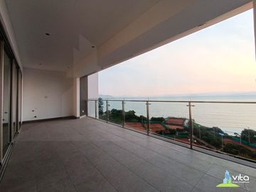 Se Vende departamento frente al Mar en Miraflores – 318 m² | 4 Dormitorios + 2 Cocheras