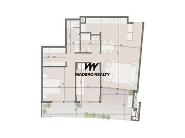 Venta de departamento 3 ambientes en Nordelta