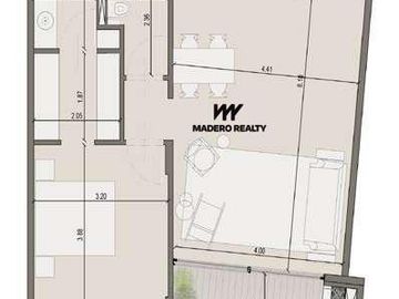 Departamento en Nordelta 2 ambientes- 80 m2