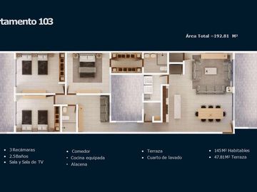 Departamento para estrenar en la Del Valle
