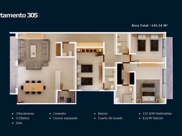 Departamento para estrenar en la Del Valle