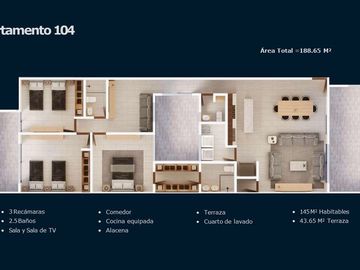 Departamento para estrenar en la Del Valle