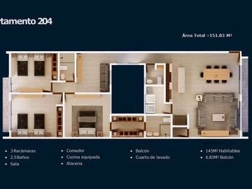 Departamento para estrenar en la Del Valle