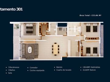 Departamento para estrenar en la Del Valle