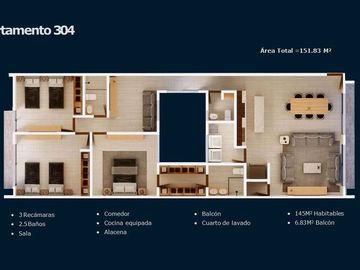 Departamento para estrenar en la Del Valle
