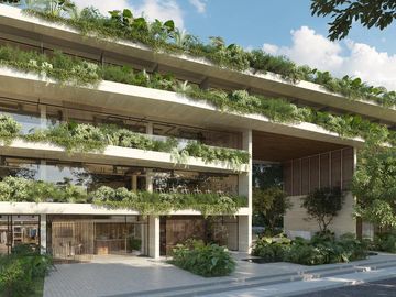 VILLA PARA RENTA VACACIONAL EN TULUM CON ALBERCA PRIVADA, 3 HABITACIONES Y ACCESO A LA PLAYA