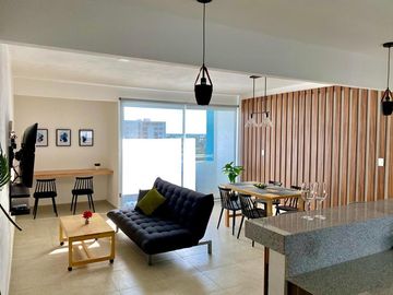 Departamento amueblado en venta Resd. Liverté Cancún