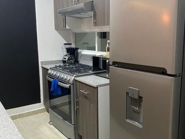Departamento amueblado en venta Resd. Liverté Cancún