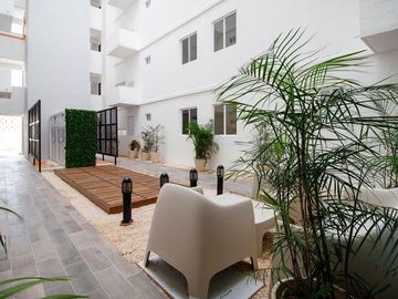 Departamento amueblado en venta Resd. Liverté Cancún