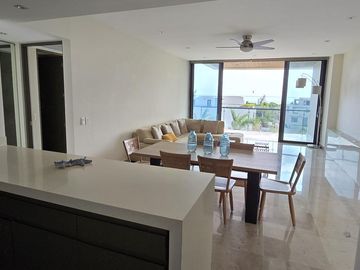 Departamento en  Puerto Cancun de 3 Recamaras