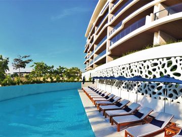 Departamento en  Puerto Cancun de 3 Recamaras