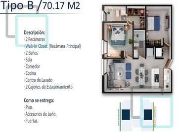 DEPARTAMENTO EN VENTA COLONIA DINASTÍA ZONA CUMBRES MONTERREY