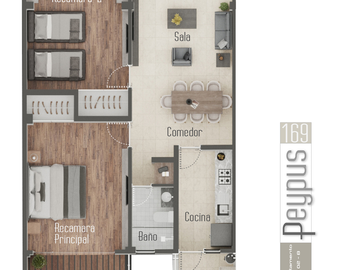 *Venta Departamento Modelo Pensil