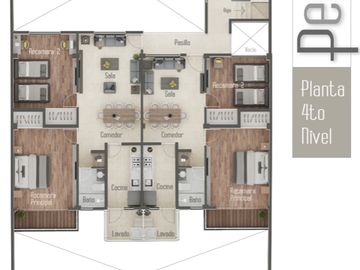 *Venta Departamento Modelo Pensil