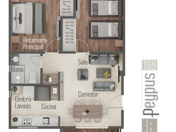 *Venta Departamento Modelo Pensil